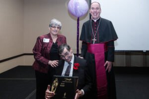 Bishop Tim Freyer & CMOY Winner Michael Feeney